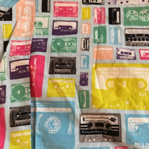 Matrushka Dress with 80’s Cassette Print - Picture 5 of 10